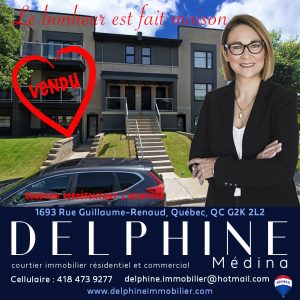 Delphine Médina Courtier immobilier Guillaume-Renaud